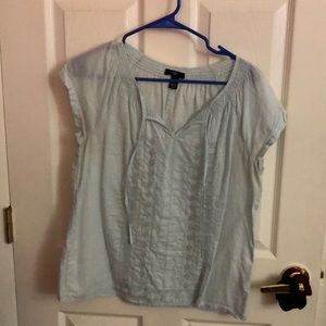 Baby blue blouse from the gap